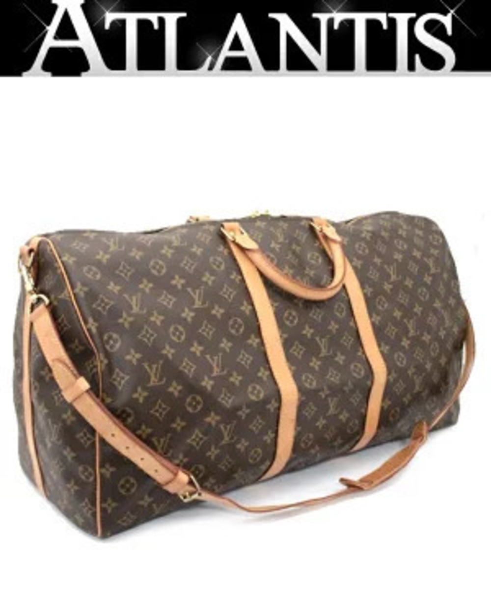 Louis Vuitton Keepall Bandouliere Boston Bag Shoulder Monogram